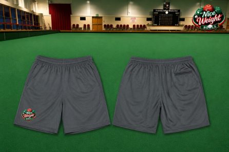 Grey - Nice Weight Bowls Unisex Bowls Shorts